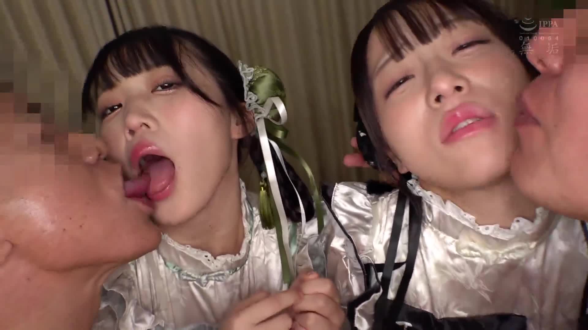 新鮮感十足的洛●塔服的親密二人組。夾在百合之間瘋狂亂交的發情穿著交配。有馬美玖 小島未來 - AV大平台 - 中文字幕，成人影片，AV，國產，線上看